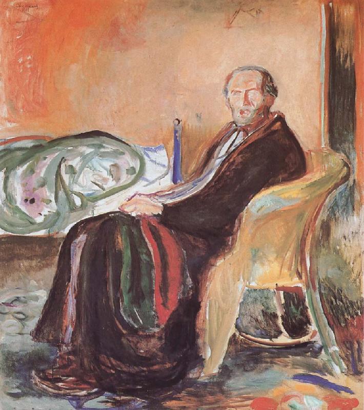 Edvard Munch Self-Portrait